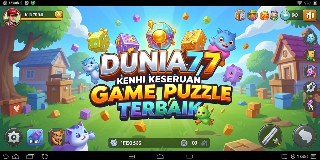 Gameplay menarik DUNIA77 dengan berbagai tantangan puzzle.