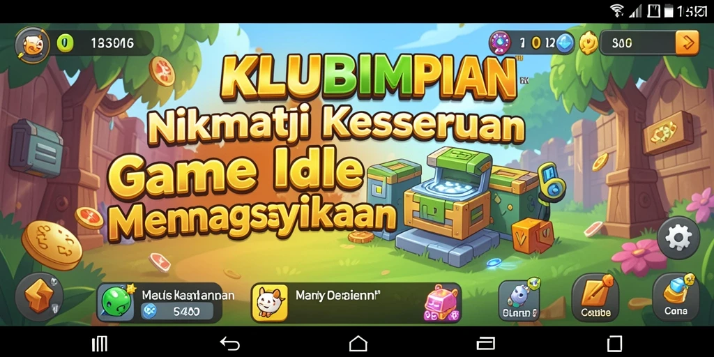 Tampilan gameplay KLUBIMPIAN yang menarik dan mengasyikkan.
