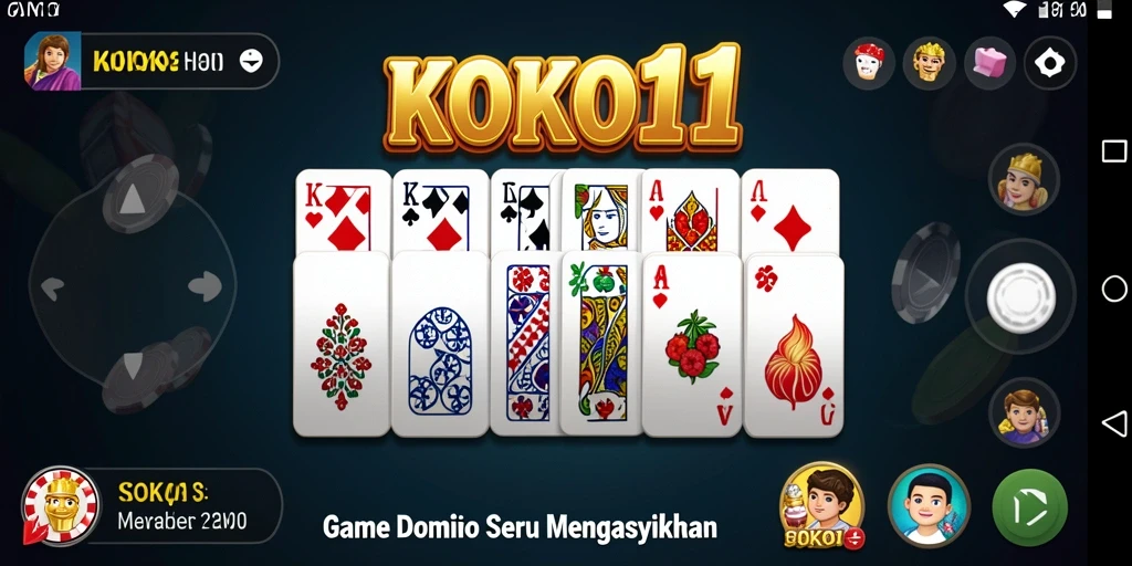Tampilan gameplay KOKO11 dengan grafik menarik dan interaksi seru.