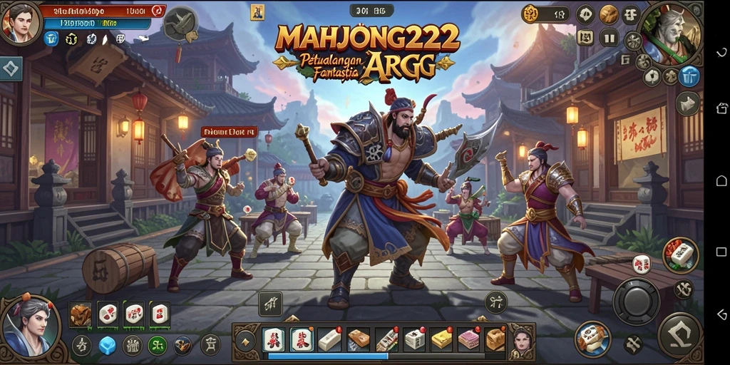 Tangkapan layar gameplay ARPG dengan aksi mendebarkan.