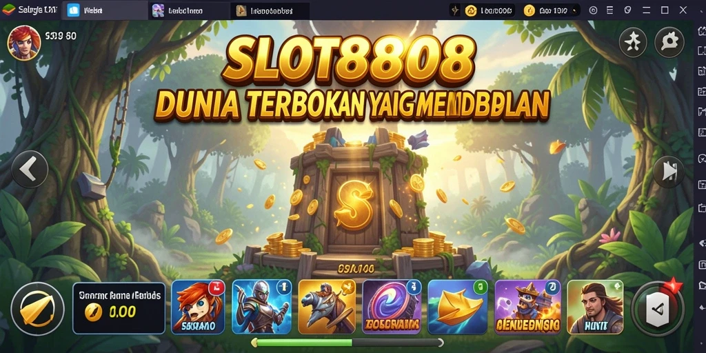 Gameplay SLOT8808 yang menawan dalam dunia terbuka.
