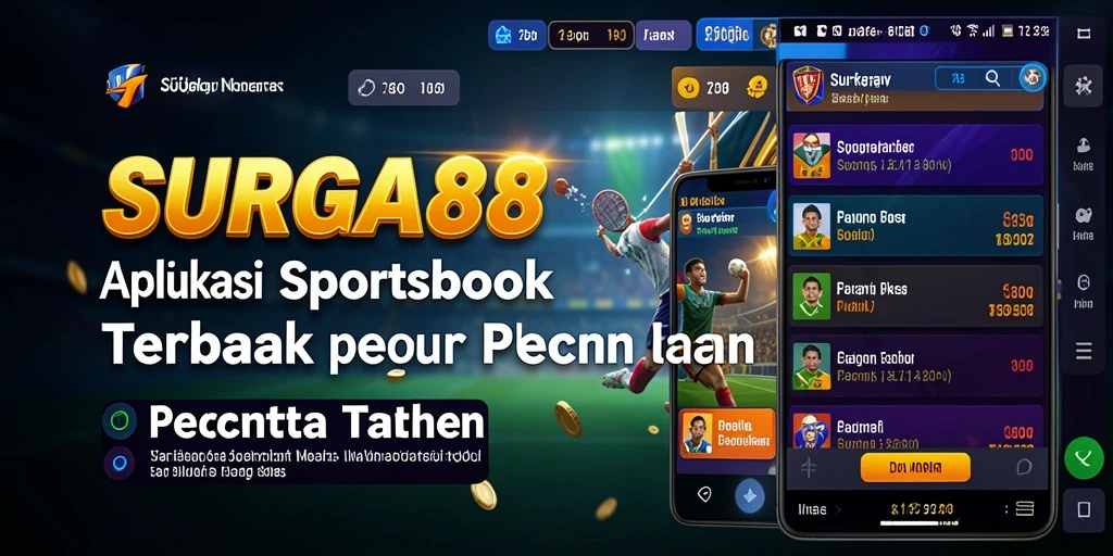 Screenshot SURGA88 menampilkan pengalaman taruhan olahraga yang menarik.