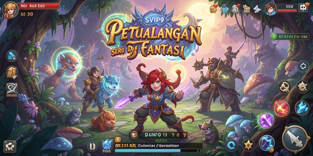 Tampilan gameplay SVIP9 dengan petualangan seru dan grafis menawan.